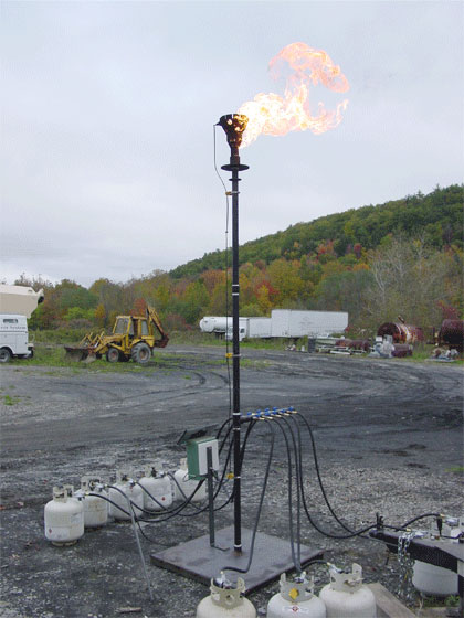 Safe and Efficient Used Propane Tank Processing